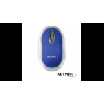 Mouse Netmak M01 USB Azul Luminoso - NM-M01B