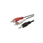 Cable AUDIO 3.5 A 2 RCA 1.8 AC27