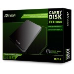 Caja carry exter USB 3.0 p/disco 2.5 NOGANET CD2 Plastico