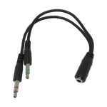 Cable adaptador para PS4 de 3.5 H a sonido y audio M  AC 3