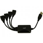 HUB USB 2.0 a 4 puertos Nisuta NSUH0439