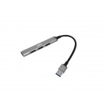 HUB USB 2.0 a 3 p + 3.0 a 1p Nisuta NSUH044